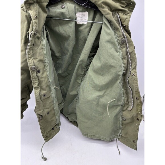 1969 US Army M-65 Field Jacket Cold Weather  Small DSA 100-69-C Screaming Eagle - Picture 3 of 16